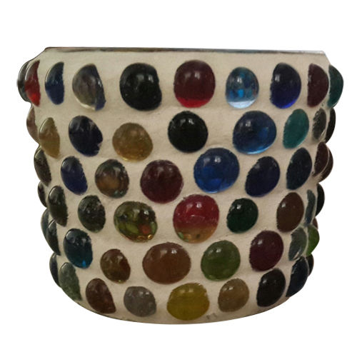 Mosaic Glass Cup