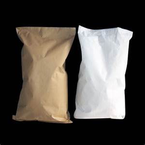 Paper Bag - Woven With White/brown Paper Base, Custom Color, Lamination & Liner, Pp Plastic, Custom Size, Surface Treatment