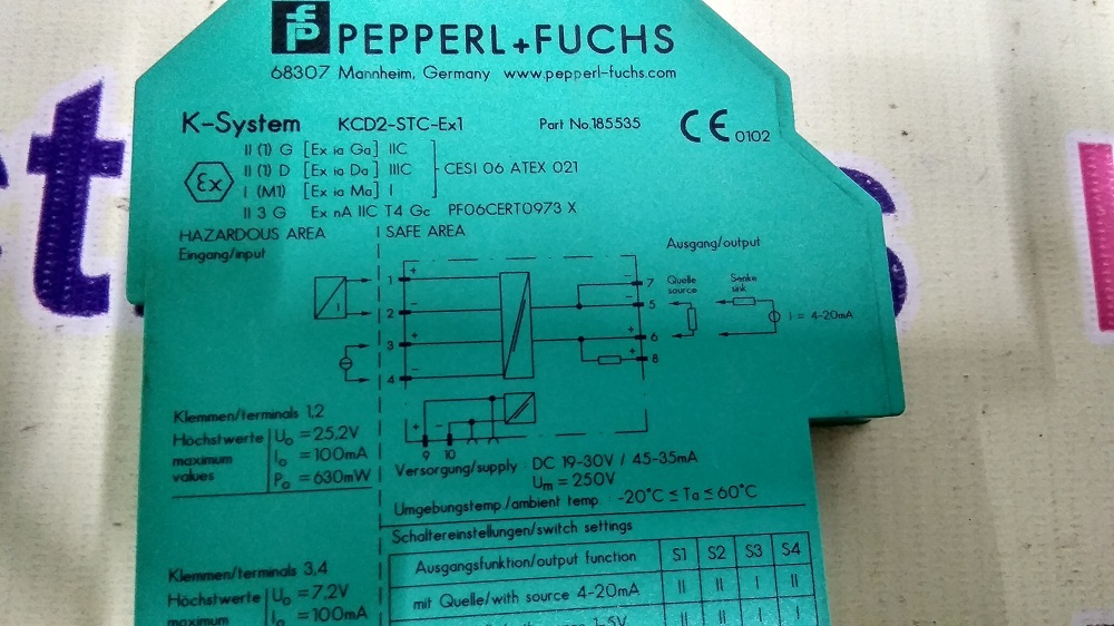 Peppel Fuchs Barrier