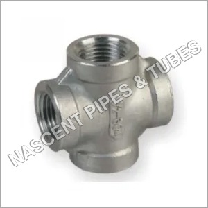 सिल्वर स्टेनलेस स्टील सॉकेट वेल्ड क्रॉस फिटिंग 310