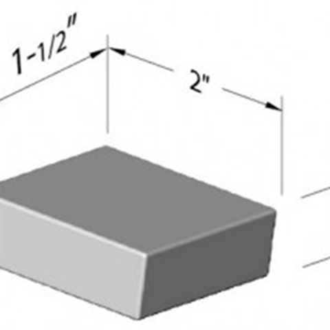 ब्लॉक टंगस्टन स्टील बकिंग बार
