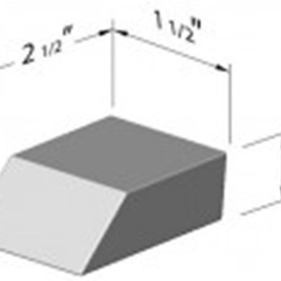 थिक वेज टंगस्टन बकिंग बार