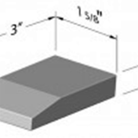 थिन वेज टंगस्टन बकिंग बार