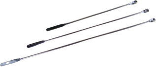Spatula - Stainless Steel, Multi-functional Dual-ended Design, 10cm To 30cm Sizes | Silver, Lightweight For Laboratory Use
