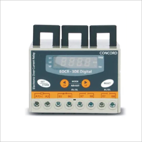 Over Current And Under Current Relay Rated Voltage: 110/220Vac Volt (V)