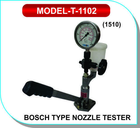 Bosch Type Nozzle Tester - High Grade Raw Materials | Durable Quality, Heavy Duty Performance, Suitable For Crdi Injectors