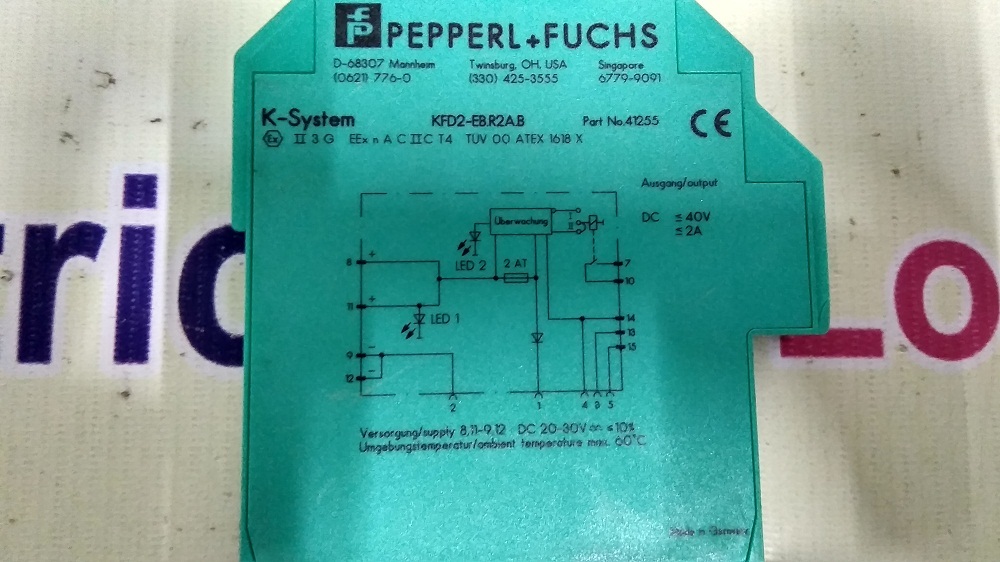 Peppel Fuchs Barrier - Polycarbonate Housing, 18x116x120 Mm, Green | Atex Iecex Certified, 1/2 Channel, Din Rail Mountable, <10 Ms Response