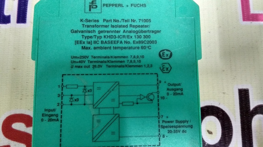 Peppel Fuchs Barrier