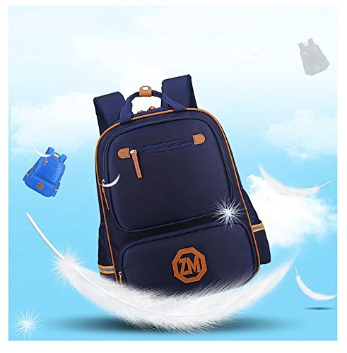 Laptop Bag - Waterproof Nylon, 38x28x13cm, Navy Blue | Adjustable Padded Straps, Large Capacity, Stylish Design, Multiple Pockets