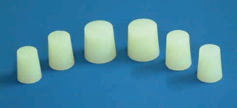 White Silicon Rubber 0stoppers
