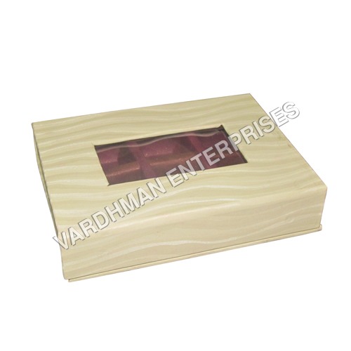 Chocolate Boxes - 9x6x3.5 cm, White Paper with Square Shape | Ideal for Food Packaging