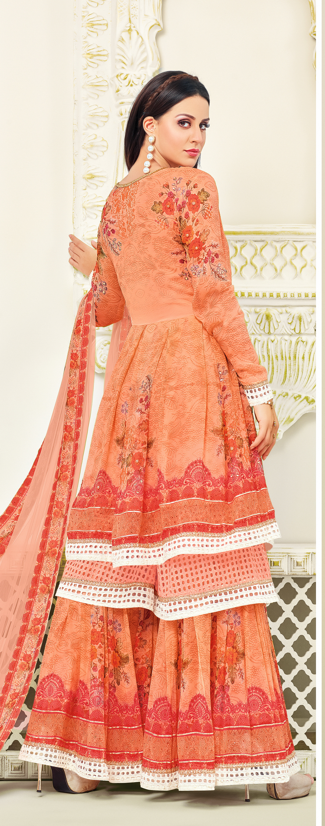As Per Image Designer Sharara Suit
