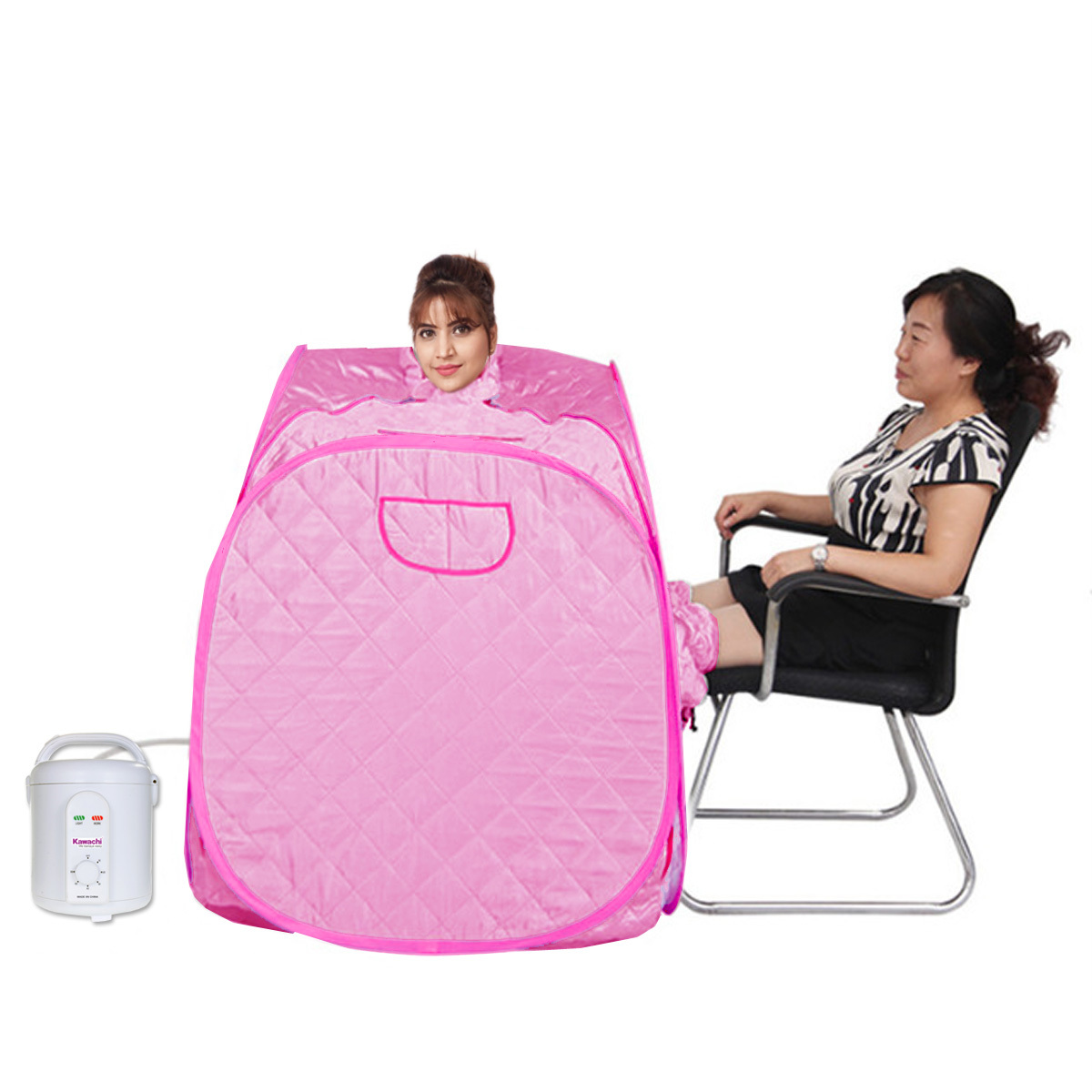 Steam Sauna Cube Steam Foot Relax Slimming Improves Blood Circulation Cabin