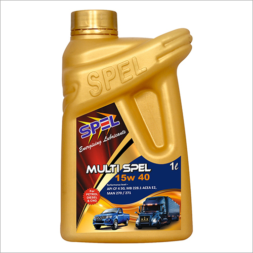 मल्टी स्पेल एस्सेम 20W 50 एपी एसएम और मल्टी स्पेल 15W 40 सीएफ 4 एसजी आवेदन: टू व्हीलर