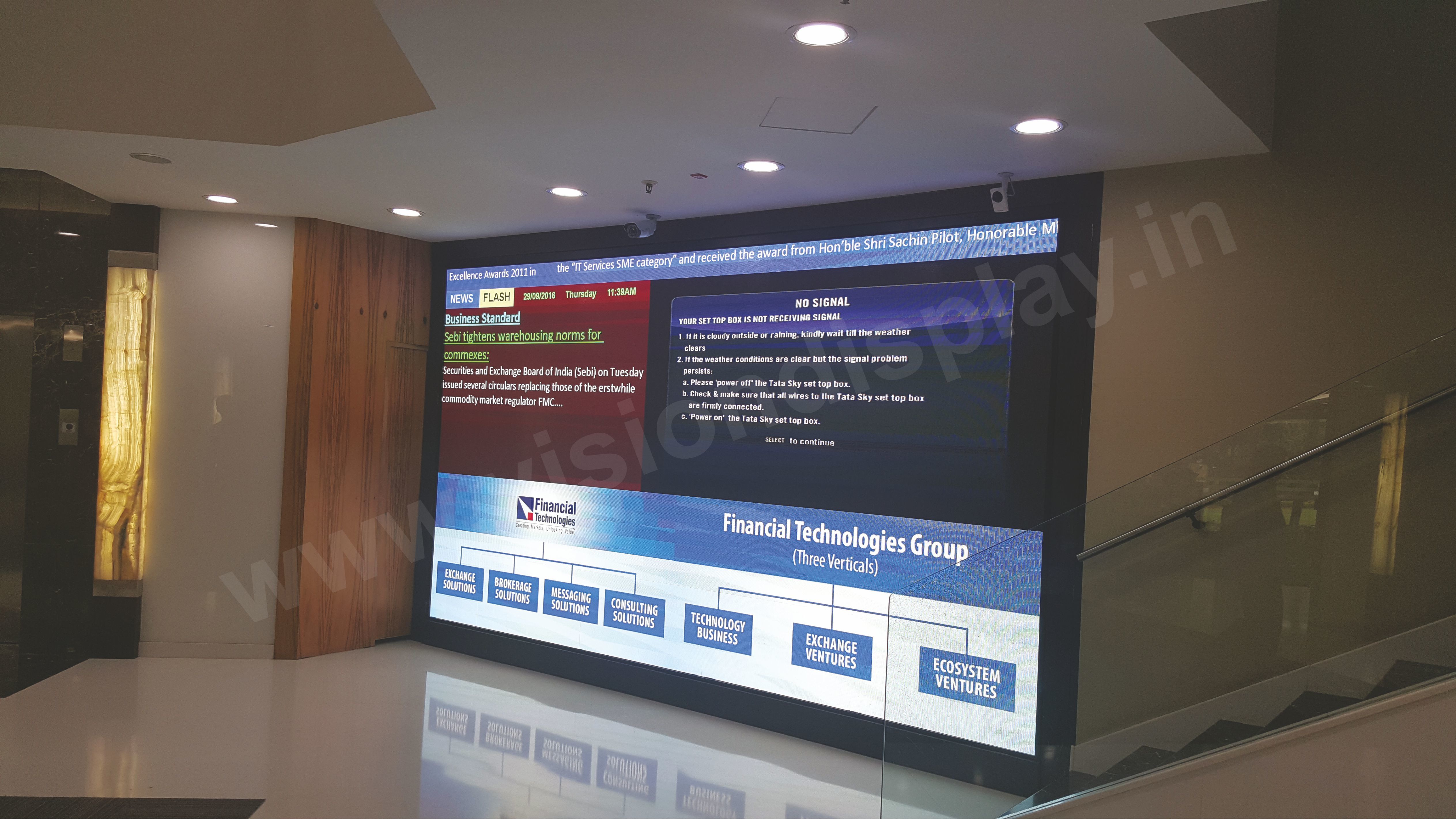 Led Video Wall Application: Large Format Screen
