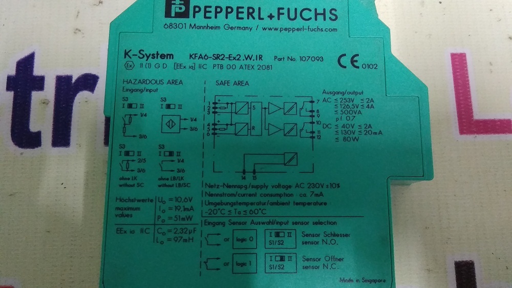 Peppel Fuchs Barrier