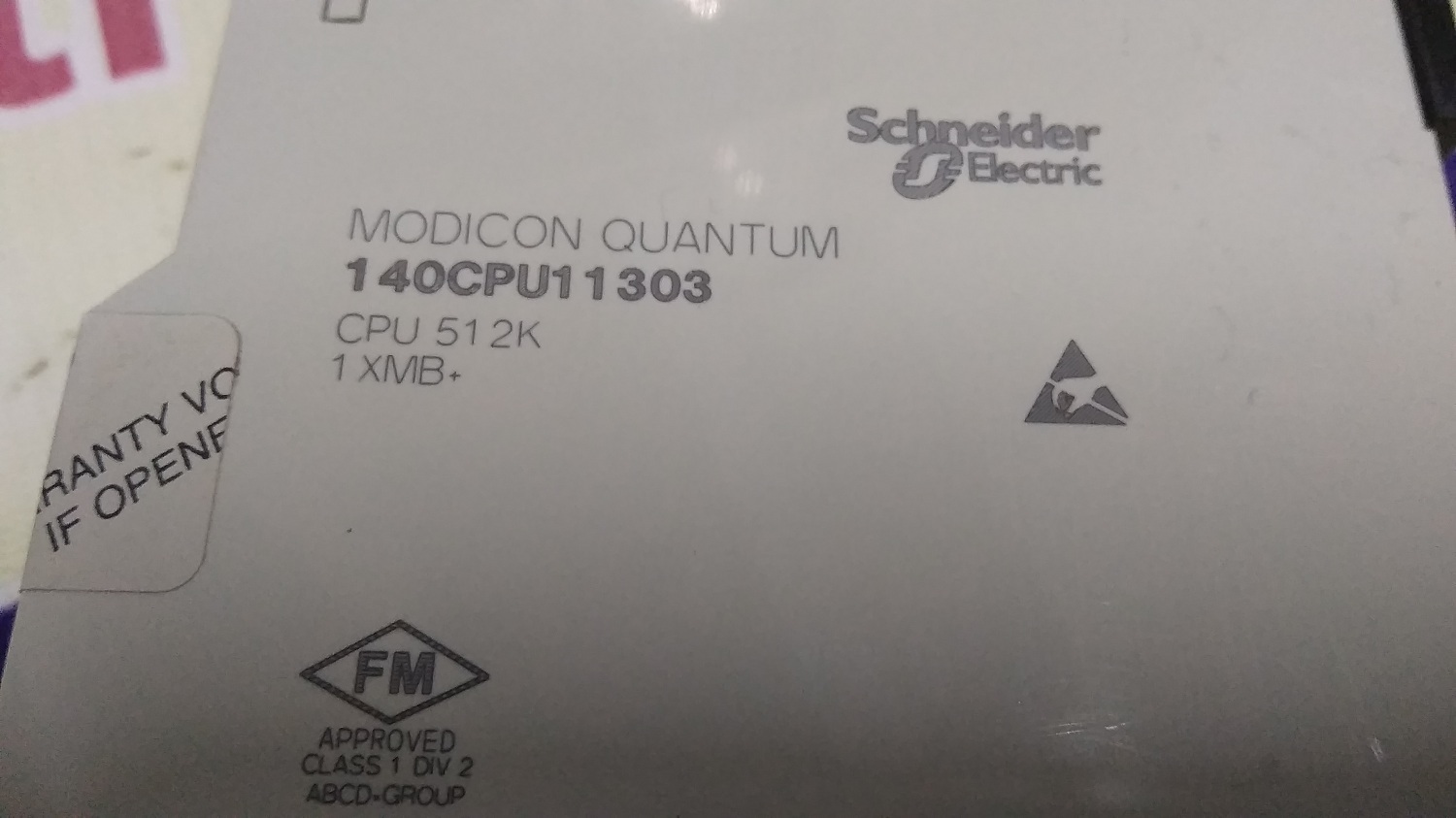 Schneider Modicon Quatum Cpu