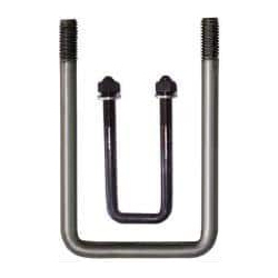 U-Bolts - Steel, Zinc Plated, Metric Thread, Varying Diameter & Length | Corrosion Resistant, Easy Install, Secure Fastening, Versatile Use