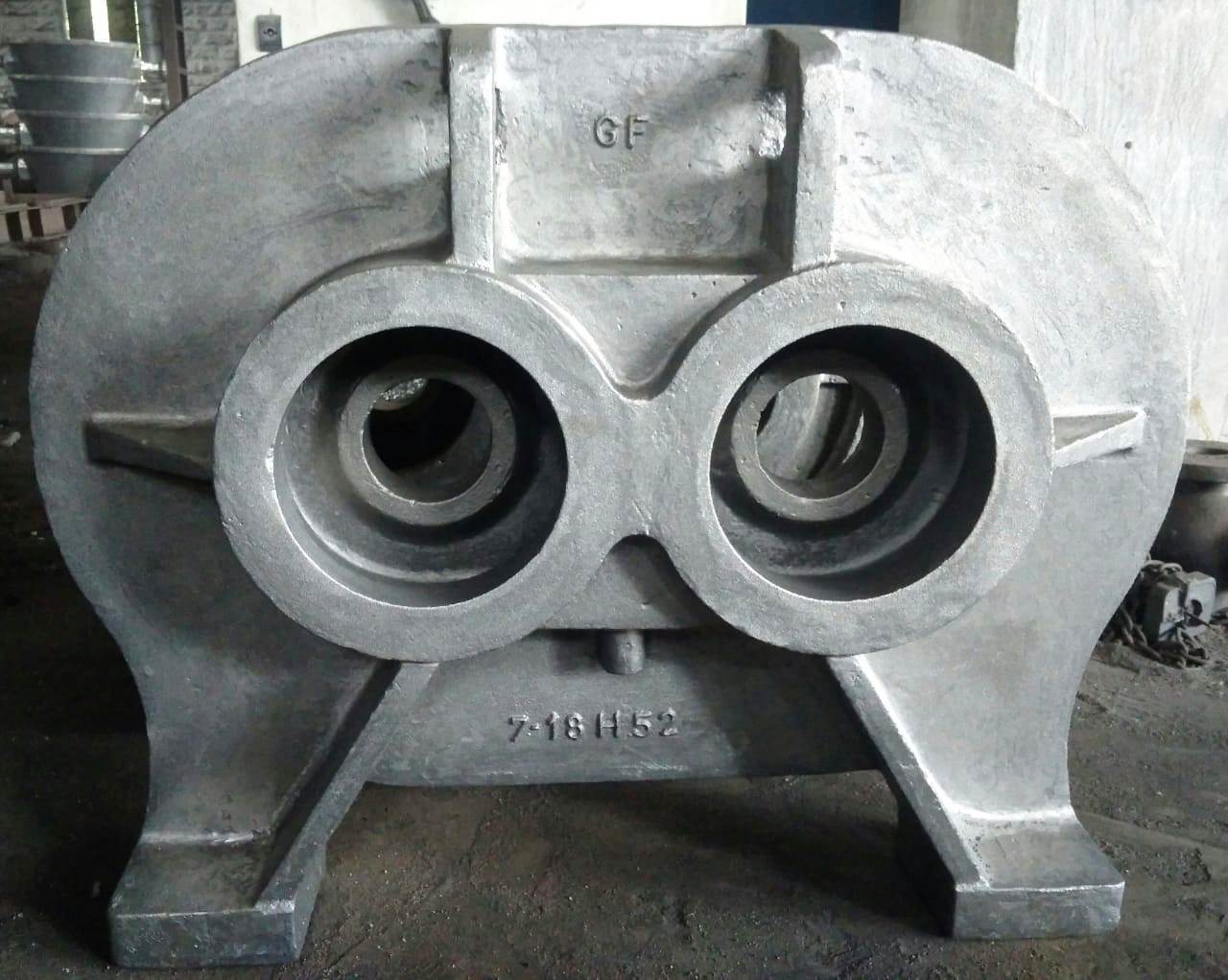 Air Blower Casing - Aluminum, Dimensions Unspecified, Silver | Sturdy Build, Fine Finishing, High Durability, Industrial Use