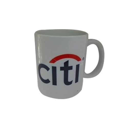 Ceramic Mug - Premium Quality Ceramic, Round Shape, White Color | Comfortable Handling, Easy Cleaning, Lightweight Design, Multi-purpose Use