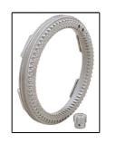 Gears - Metal, Inner Diameter: 50mm, Outer Diameter: 100mm, Number of Teeth: 60 | High Precision, Durable Material, Customizable Design, Smooth Operation, Efficient Power Transfer