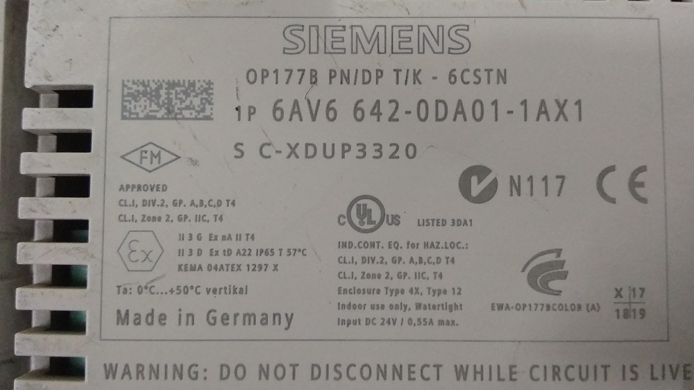 Op177b Pn/dp T/k-6cstn Hmi