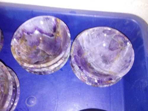 Amythsht Crystal Bowl Grade: Good Quality
