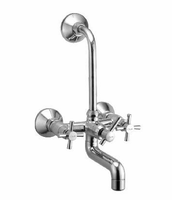 एल बेंड के साथ वॉल मिक्सर