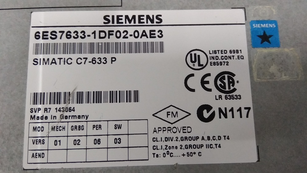 Simatic C7-633 P Hmi