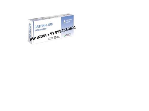 Zathrin 250mg Tablet - Effective Antibiotic, Once-Daily Dosing for Bacterial Infections, Ideal for Adults and Women