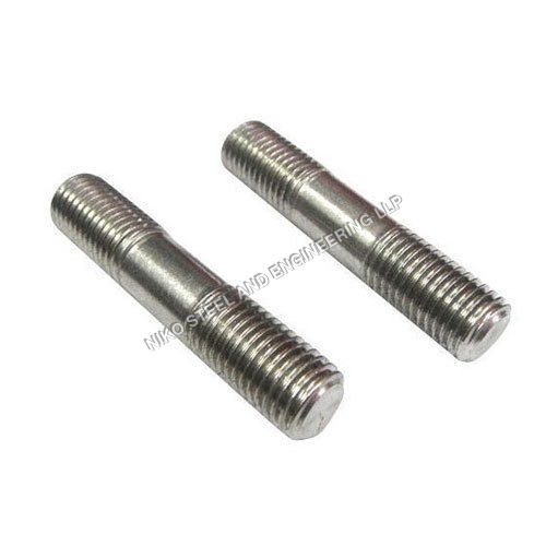 Half Thread Studs - Color: Sliver