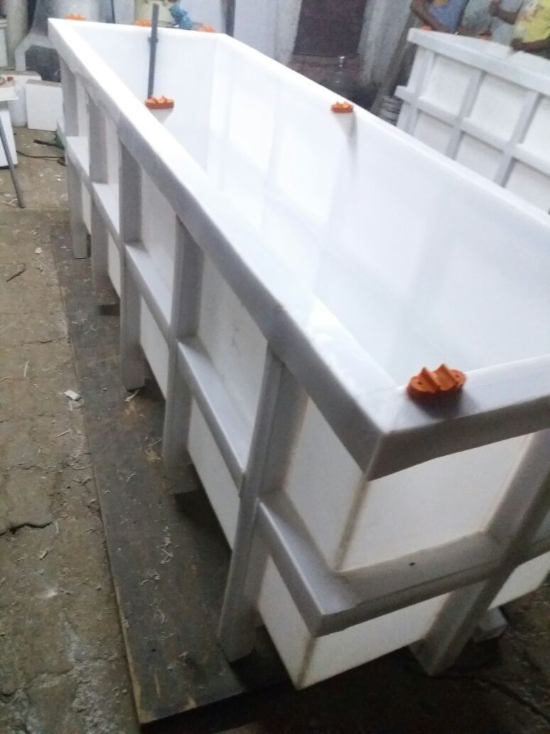 Rectangle Polypropylene Plating Tank