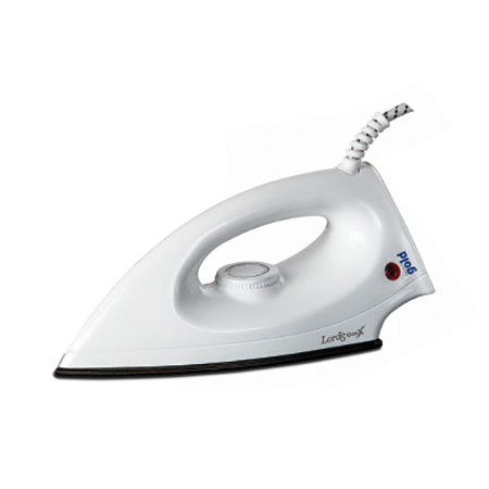 White Lightweight Domestic Electric Dry Iron