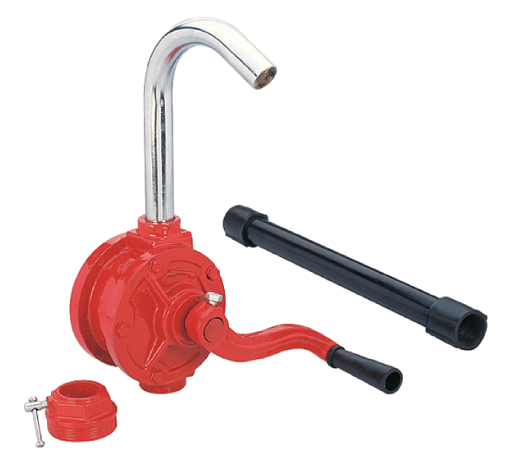 BARREL PUMP - Metal, Size 3/4 Inch, Color Red | Adjustable Discharge, Easy Operation, Durable Design, Efficient Pumping, Versatile Use
