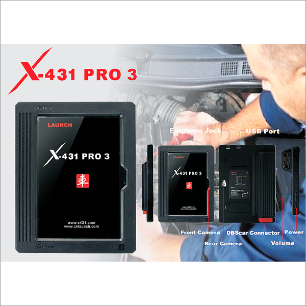 Launch X431 Pro3 Car Scanner Tool Warranty: 1 Year
