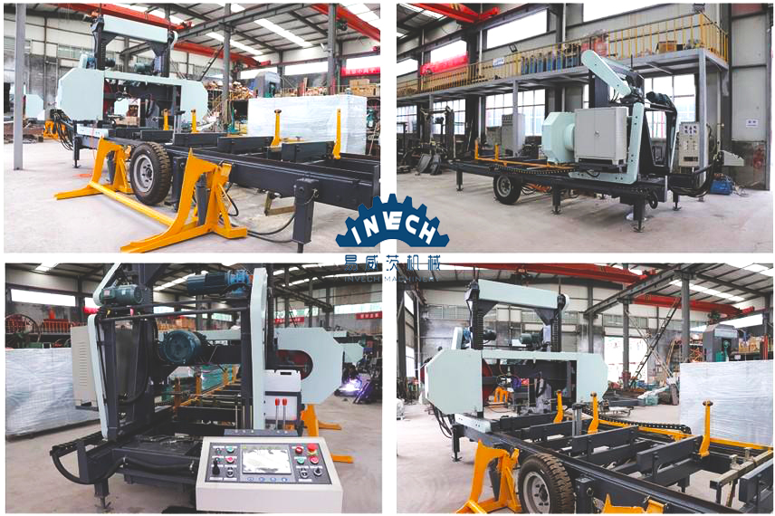 Light Hydraulic Horizontal Band Saw With Electric Motor