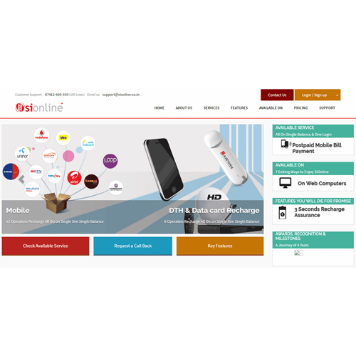 Prepaid Postpaid Mobile Recharge Software