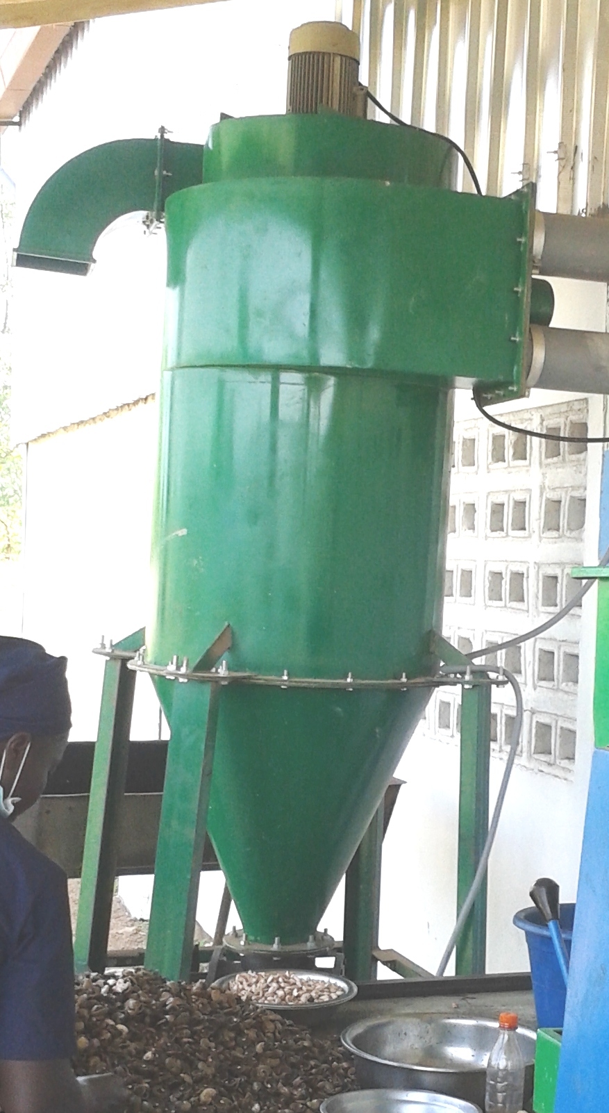 Cyclone Type Dust Collector Capacity: 1500 M3/hr