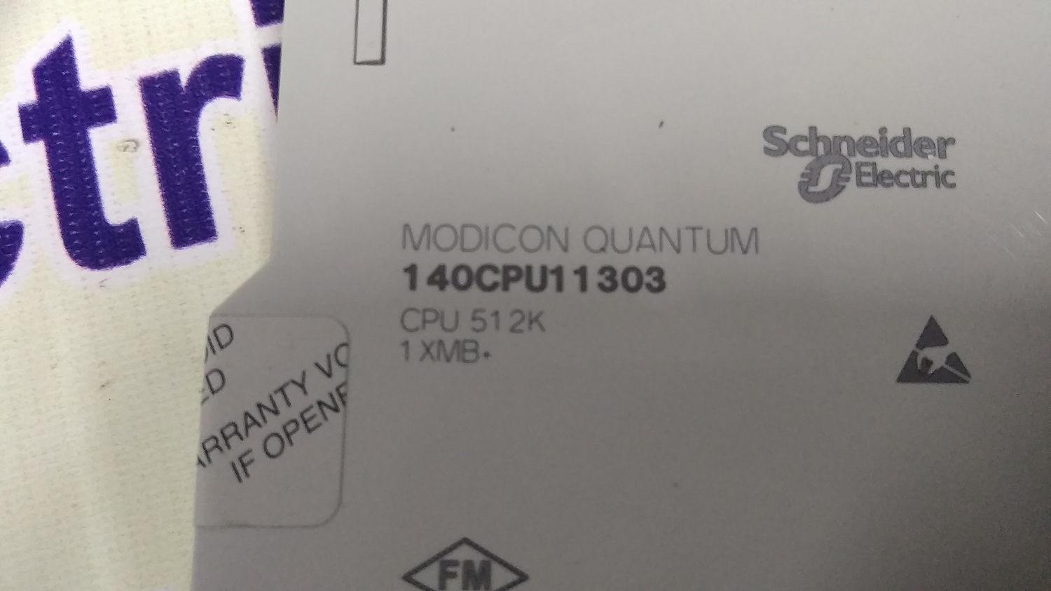 Modicon Quatum Cpu