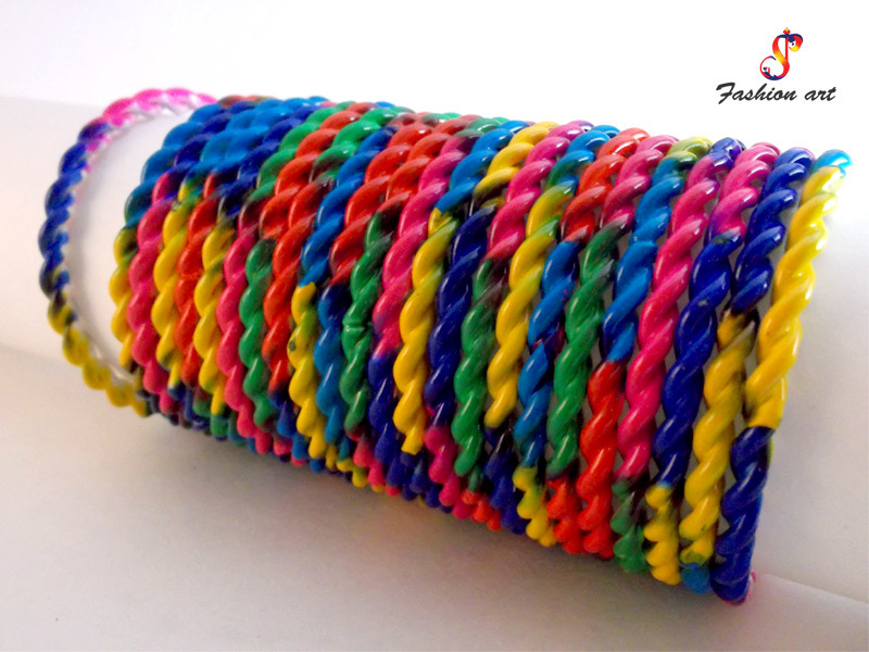 Dhamaka Halchal Multi Color Fancy Bangle