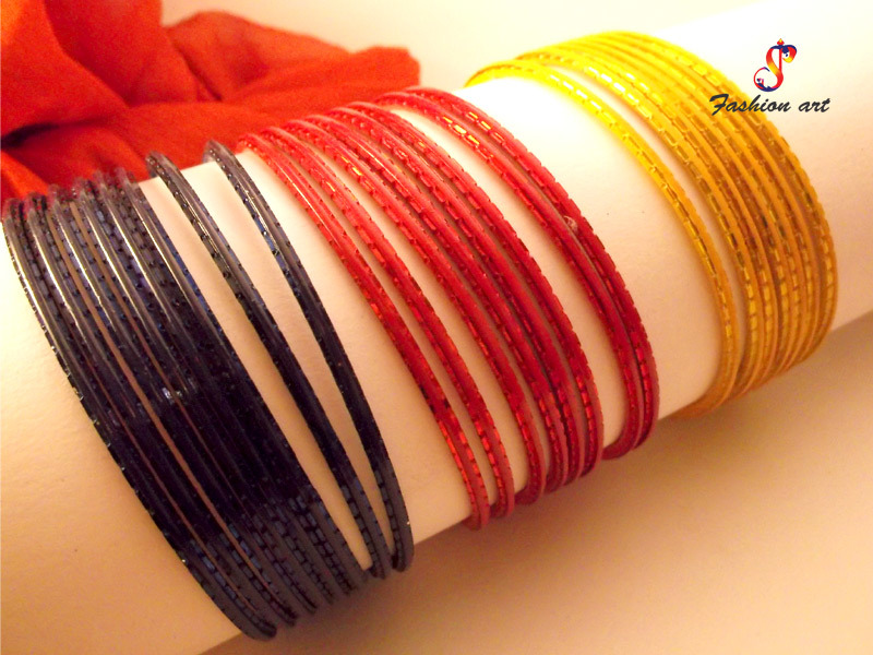 Leon 786 Metal Bangle Set