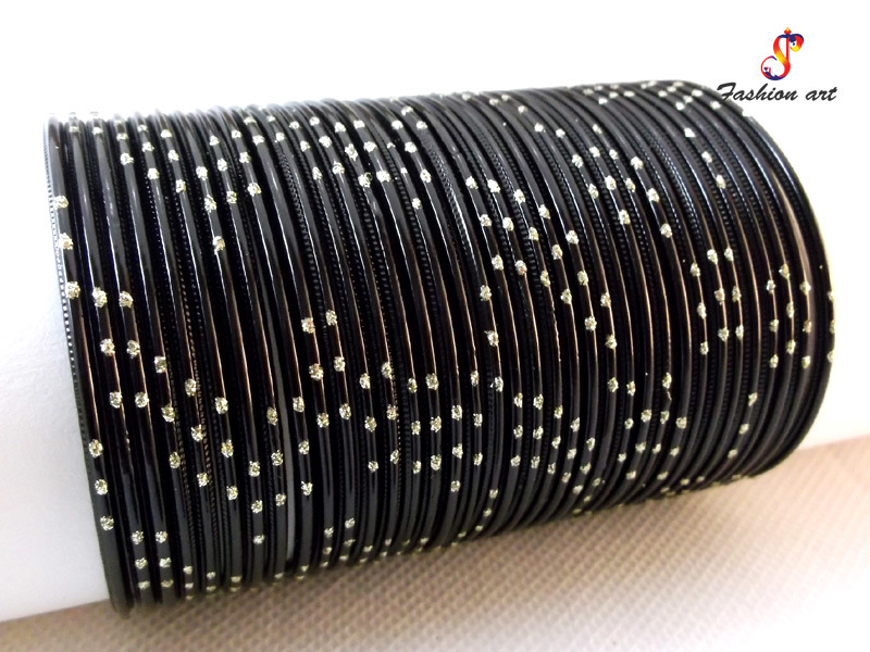 Designer Pink Paigam Metal Bangle