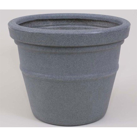 Decora Vertical Pot - Plastic Material,  Grey Color | Eco-Friendly Design, Perfect for Indoor Planting