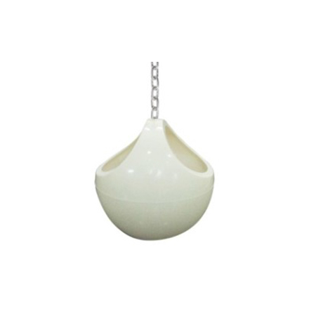 Fox Hanging Pot - Plastic Material | White Color, Ideal for Home and Office Decoration