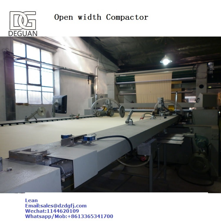 Knitting Fabric Open Width Compactor Machine Applicable Material: Woven.knitting .Wool