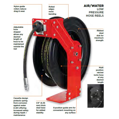 धातु नली रीलों