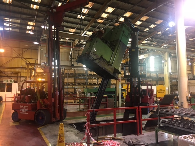 Vertical Broaching Machining
