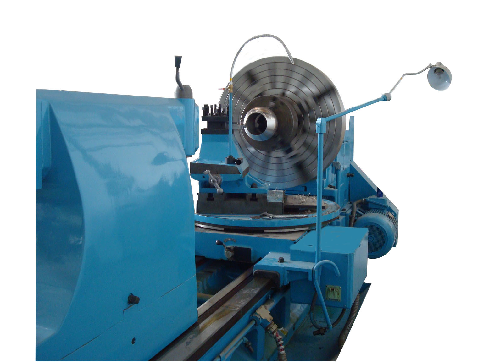 100 Mm Spindle Hole Horizontal Lathe Machine