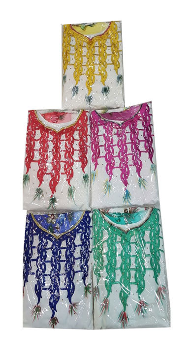 White Fancy Ladies Kaftan