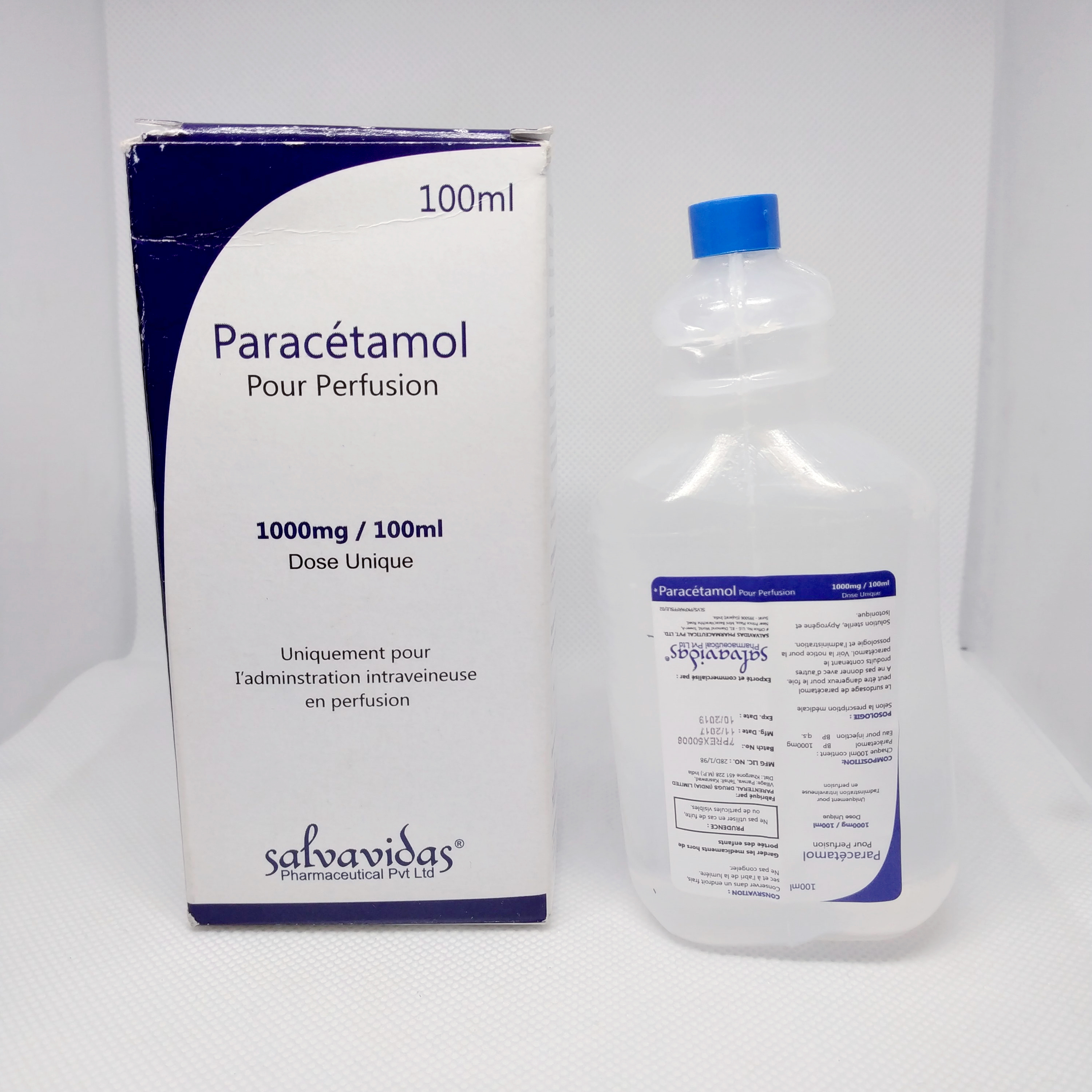 Paracetamol Iv Dose Infusion